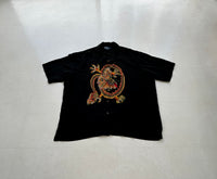 90s Polo RalphLauren CLAYTON Rayon Shirt L