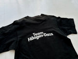 90s Team Haagen Dazs T-shirt M Black