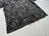 90s Polo RalphLauren CLAYTON Black Flower Shirt M