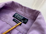 90s Polo RalphLauren CALDWELL Lavender Loop Shirt M