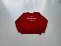 90s Haagen Dazs Sweater L Red