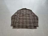 90s Polo Sport ShadowPlaid Loop Shirt L Beige