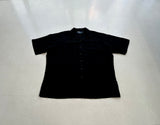 90s Polo RalphLauren CLAYTON Loop Shirt L Black
