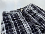 90s Polo RalphLauren Black Plaid Shorts 34