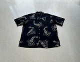90s Polo RalphLauren Rayon Saxophon Loop Shirt XL