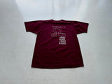 90s Haagen Dazs Woodstock T-shirt XL Burgundy