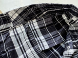 90s Polo RalphLauren Black Plaid Shorts 34