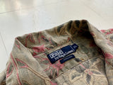 90s Polo RalphLauren Flower Linen Loop Shirt XL