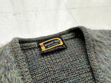 60s Drummond Mohair Cardigan M MossGreen
