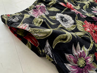 Vintage Polo Sport Black Flower Shorts L