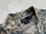 90s Polo RalphLauren Striped Paisley Loop Shirt XXL