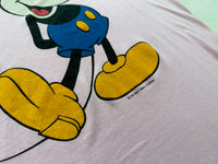 90s MickeyMouse Blue Pants T-shirt XL