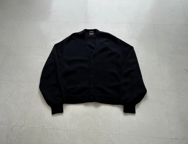 50s BRAY’S Wool Cardigan XL Black