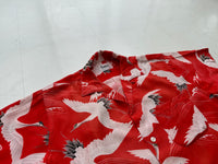 50s CAMPUS Crane Hawaiian shirt M