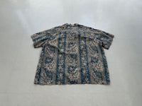 90s Polo RalphLauren Striped Paisley Loop Shirt XXL