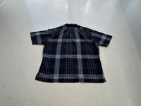 90s Polo RalphLauren CALDWELL Plaid Shirt XL Black&White
