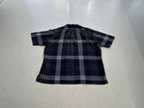90s Polo RalphLauren CALDWELL Plaid Shirt XL Black&White