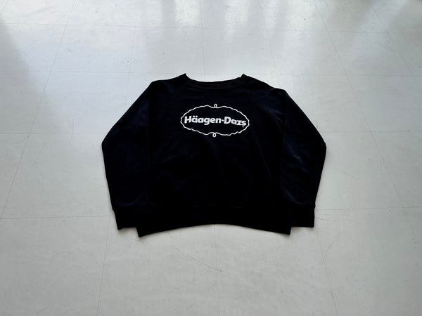 90s Haagen Dazs Sweater XL Black
