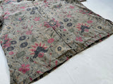 90s Polo RalphLauren Flower Linen Loop Shirt XL