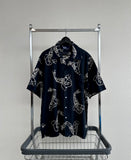 90s Polo RalphLauren Saxophon Rayon Loop Shirt L