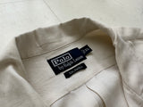 90s Polo RalphLauren CALDWELL Loop Shirt XL OffWhite