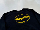 Vintage Haagen Dazs Sweater XXL Black