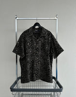 90s Polo RalphLauren CLAYTON Black Flower Shirt XXL