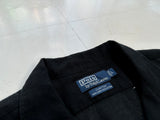 90s Polo RalphLauren CLAYTON Loop Shirt L Black