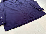 90s Polo RalphLauren Rayon L/S Shirt L Purple