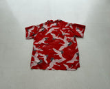 50s CAMPUS Crane Hawaiian shirt M