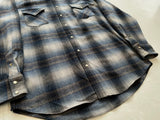 90s PENDLETON ShadowPlaid Western Shirt L