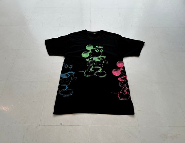 90s MickeyMouse Multi Color T-shirt L