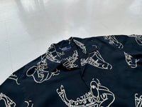 90s Polo RalphLauren Saxophon Rayon Loop Shirt L