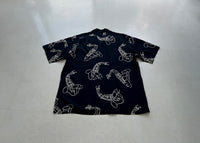 90s Polo RalphLauren Saxophon Rayon Loop Shirt L