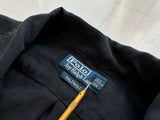 90s Polo RalphLauren CALDWELL Black Loop Shirt XL