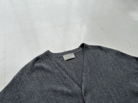 70s Lord Jeff Acrylic Cardigan L Navy