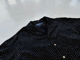 90s Polo RalphLauren CLAYTON Square Dot Black Shirt XL