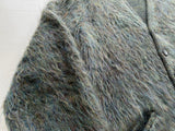 60s Drummond Mohair Cardigan M MossGreen