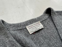 70s Lord Jeff Acrylic Cardigan L Navy