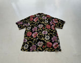 90s Polo RalphLauren Tropical Flower Rayon Loop Shirt L