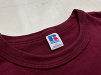 90s Vintage Haagen Dazs Logo T-shirt XL Burgundy