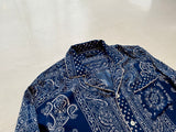 Vintage Polo RalphLauren Big Paisley Rayon L/S Shirt L