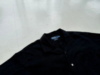 90s Polo RalphLauren CALDWELL Cotton Loop Shirt XL Black