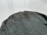 60s Drummond Mohair Cardigan M MossGreen
