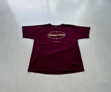 Vintage Haagen Dazs T-shirt XL Burgundy