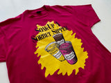 90s Haagen Dazs T-shirt XL ShockingPink