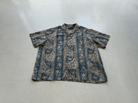 90s Polo RalphLauren Striped Paisley Loop Shirt XXL