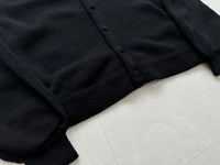 50s BRAY’S Wool Cardigan XL Black