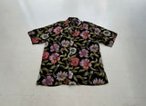 90s Polo RalphLauren Tropical Flower Rayon Loop Shirt L