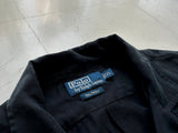 90s Polo RalphLauren CALDWELL Black Loop Shirt XL
